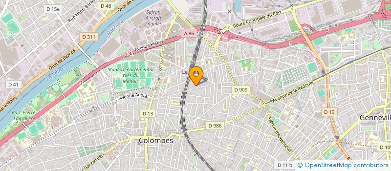 localisation de l'entreprise BL INVESTISSEMENT à COLOMBES