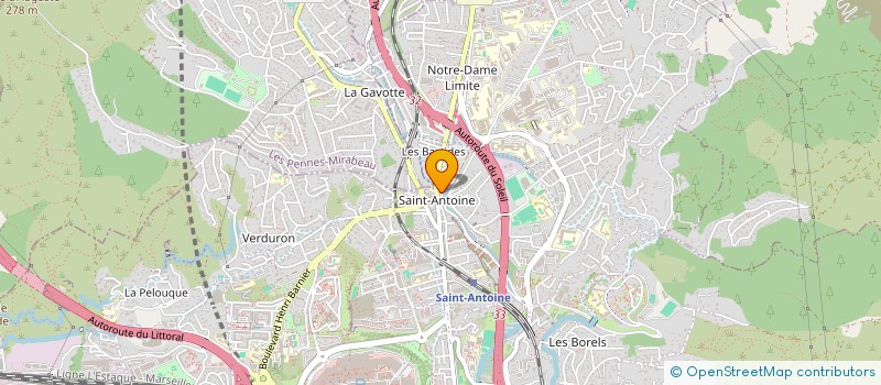 localisation de l'entreprise BL INVESTISSEMENTS à MARSEILLE