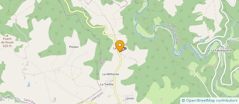 localisation de l'entreprise BL LAGINESTE  LEDERGUES