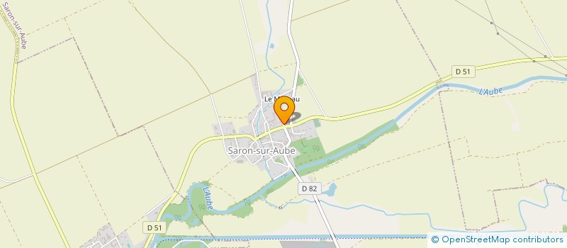 localisation de l'entreprise BL LEGUMES  SARON-SUR-AUBE