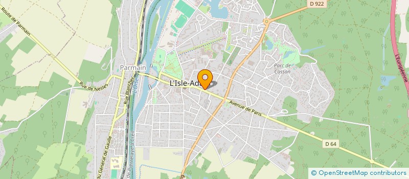 localisation de l'entreprise BL OISE  PARIS