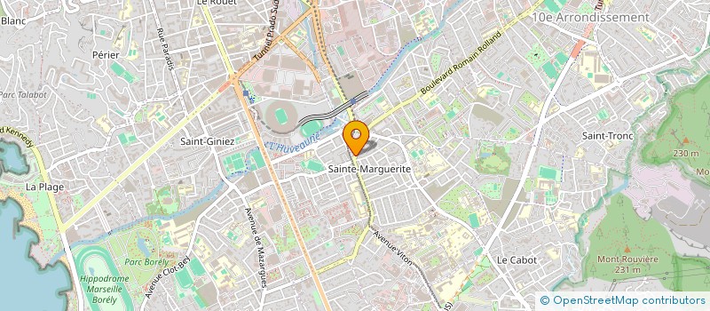 localisation de l'entreprise BL PAYSAGES  MARTIGUES