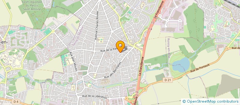 localisation de l'entreprise BL-PC IMMOBILIER à PONTAULT-COMBAULT