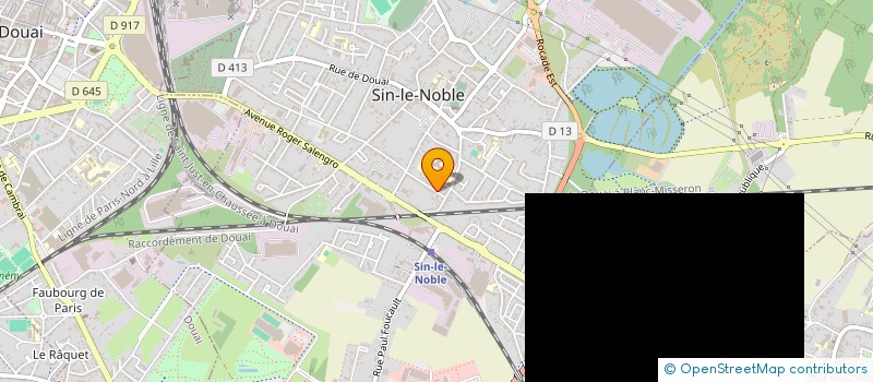 localisation de l'entreprise BL PHOTOS VIDEO  SIN-LE-NOBLE