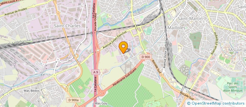 localisation de l'entreprise BL PRESTATIONS SARL à PERPIGNAN