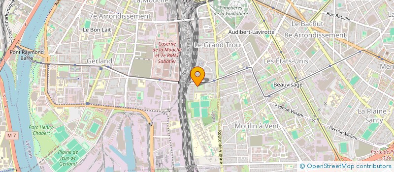 localisation de l'entreprise BL PRO  LYON