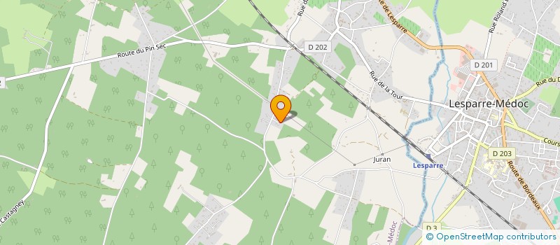 localisation de l'entreprise BL RENOVATION  GAILLAN-EN-MEDOC