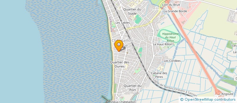 localisation de l'entreprise BL RENOVATION  CHATELAILLON-PLAGE