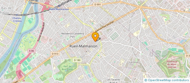 localisation de l'entreprise BL RENT à RUEIL-MALMAISON