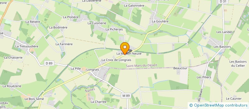 localisation de l'entreprise BL SERVICES  SAINT-MARS-DU-DESERT