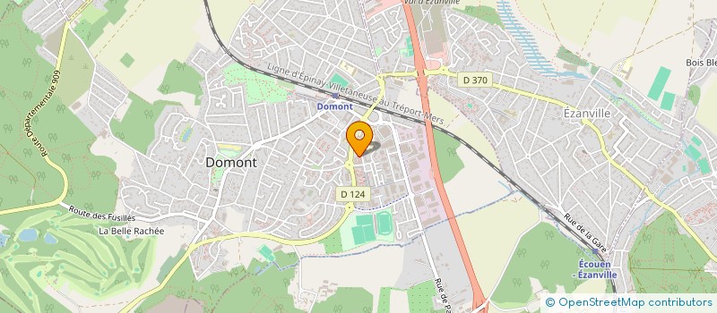 localisation de l'entreprise BL SOLUTIONS FORMATIONS  DOMONT