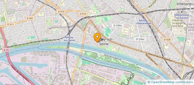 localisation de l'entreprise BL TRANS  EPINAY-SUR-SEINE