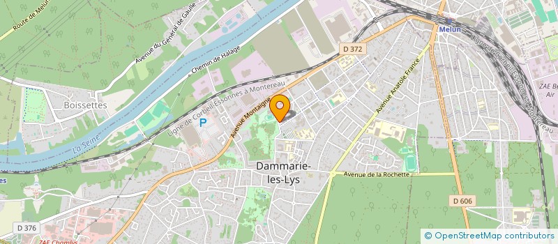 localisation de l'entreprise BL VIANDES à DAMMARIE-LES-LYS
