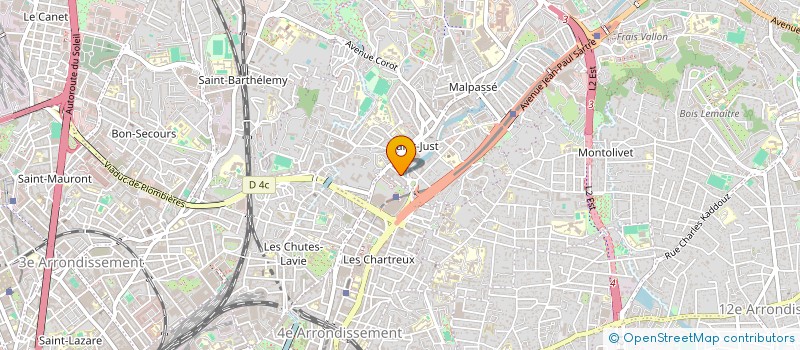 localisation de l'entreprise BL VTC à MARSEILLE