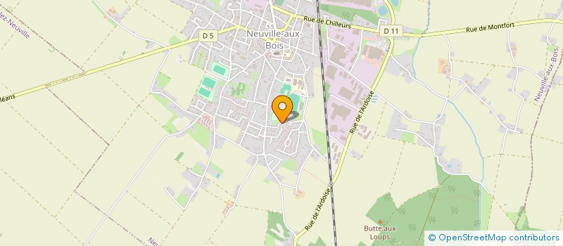 localisation de l'entreprise BL2C à NEUVILLE-AUX-BOIS