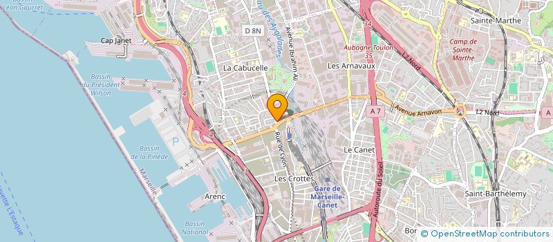 localisation de l'entreprise BL2JK à MARSEILLE