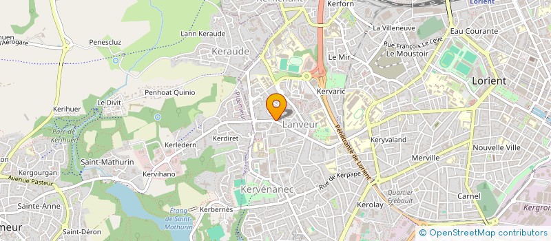 localisation de l'entreprise BL2M  LORIENT