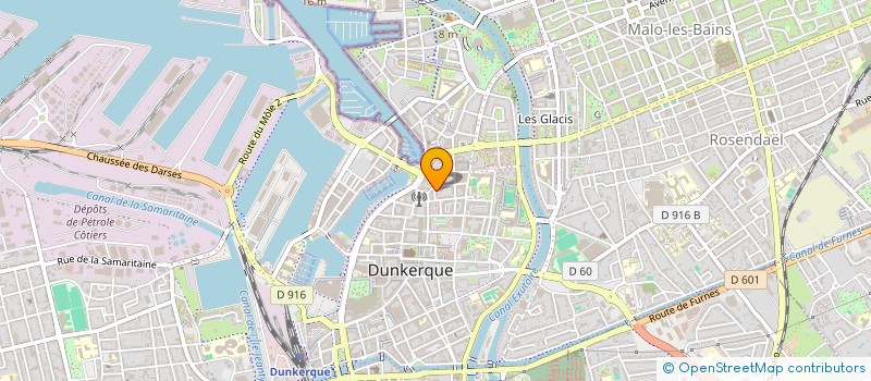 localisation de l'entreprise BL2M à DUNKERQUE