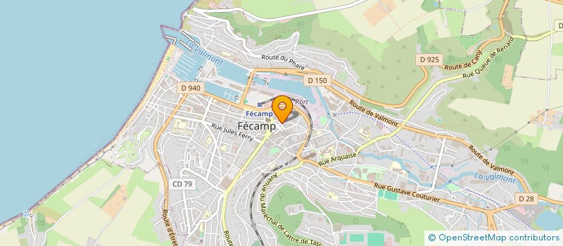 localisation de l'entreprise BL2S  FECAMP