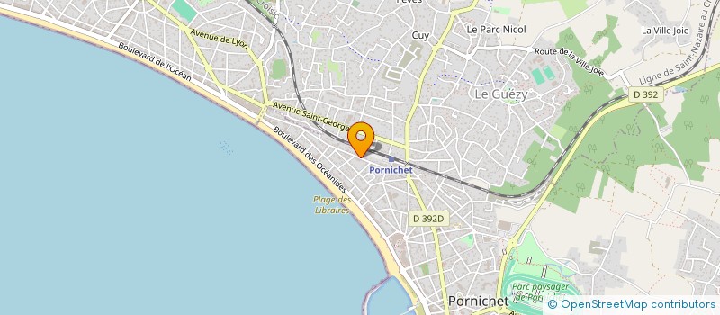 localisation de l'entreprise BL2S à PORNICHET