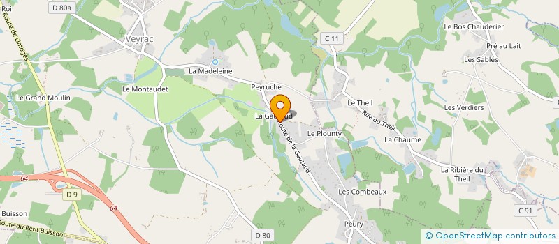 localisation de l'entreprise BL2Y  VEYRAC