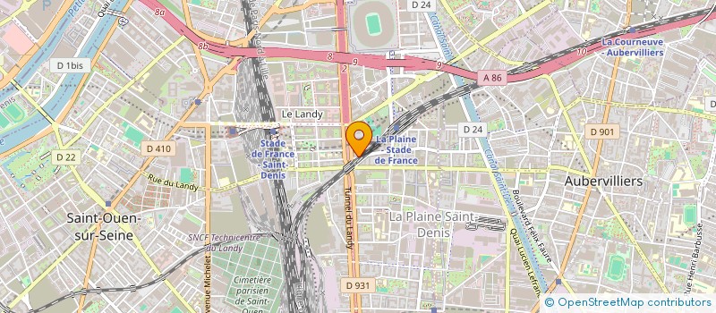 localisation de l'entreprise BL70 à SAINT-DENIS