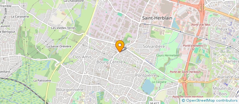localisation de l'entreprise BLA à SAINT-HERBLAIN
