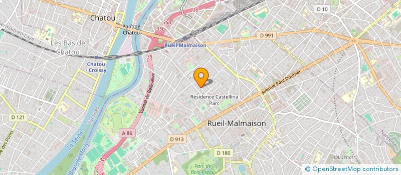 localisation de l'entreprise BLA CORP à RUEIL-MALMAISON