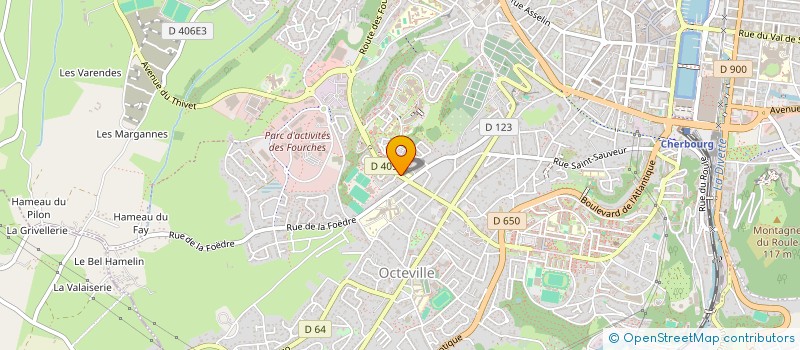 localisation de l'entreprise BLA PORTAGE  CHERBOURG-EN-COTENTIN