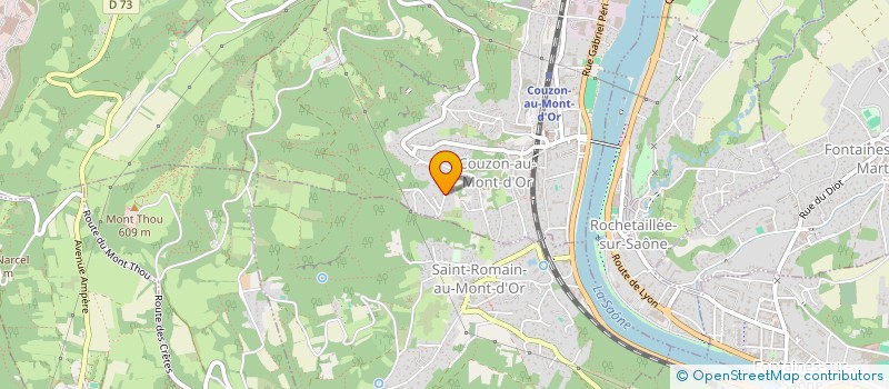 localisation de l'entreprise BLA TAGET  COUZON-AU-MONT-D'OR