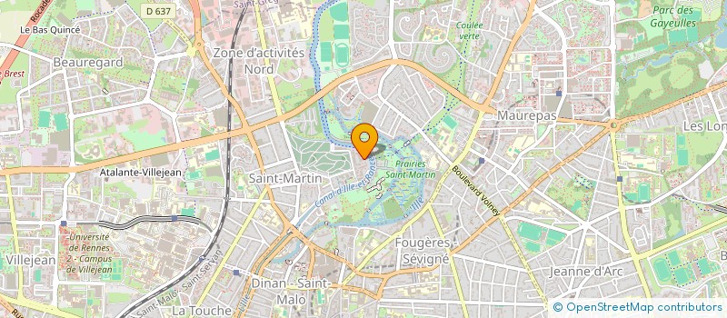 localisation de l'entreprise BLAAST  RENNES