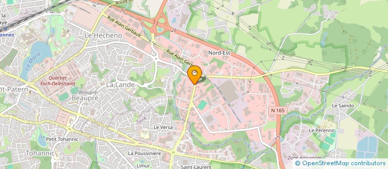 localisation de l'entreprise BLABLABIKE à VANNES