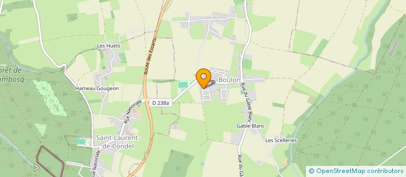 localisation de l'entreprise BLAC  BOULON