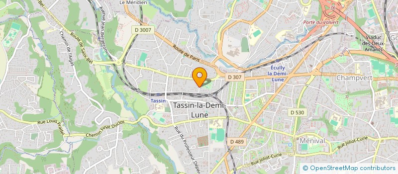 localisation de l'entreprise BLAC  TASSIN-LA-DEMI-LUNE