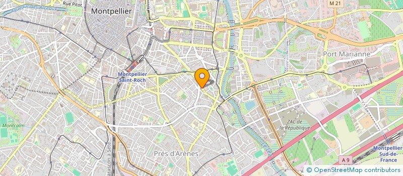 localisation de l'entreprise BLACHE PIERRE-YVES ET CORINNE INDIVISION à MONTPELLIER