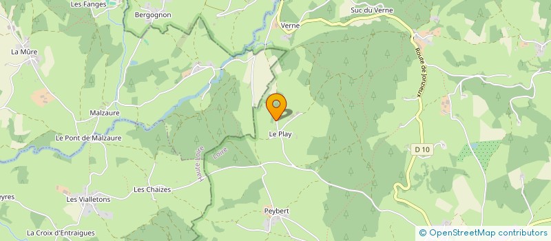 localisation de l'entreprise BLACHON ELEC  MARLHES