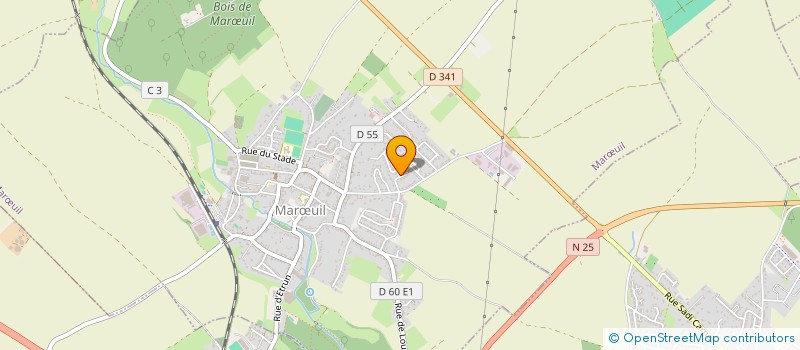 localisation de l'entreprise BLACK  MARUIL