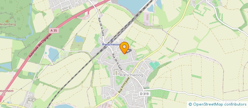 localisation de l'entreprise BLACK AND WHITE DISTRIBUTION  RSCHWOOG