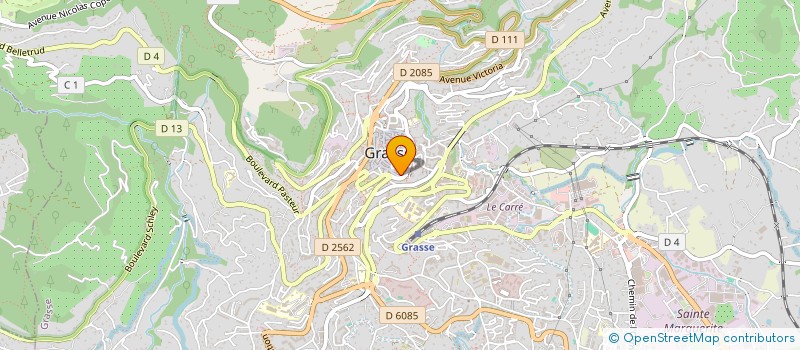 localisation de l'entreprise BLACK AND YELLOW NATION à GRASSE