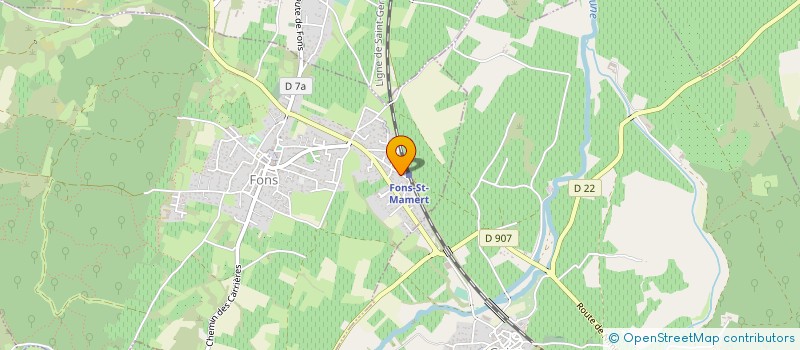 localisation de l'entreprise BLACK ANGEL'S COUNTRY  FONS