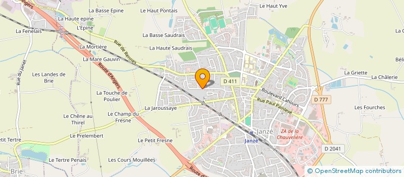 localisation de l'entreprise BLACK-BASS  JANZE