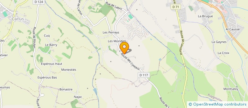 localisation de l'entreprise BLACK BASSES SOUND SYSTEM  SALIES