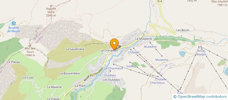 localisation de l'entreprise BLACK BEAR  LE GRAND-BORNAND