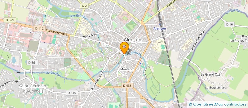 localisation de l'entreprise BLACK BEAR ALENCON à ALENCON