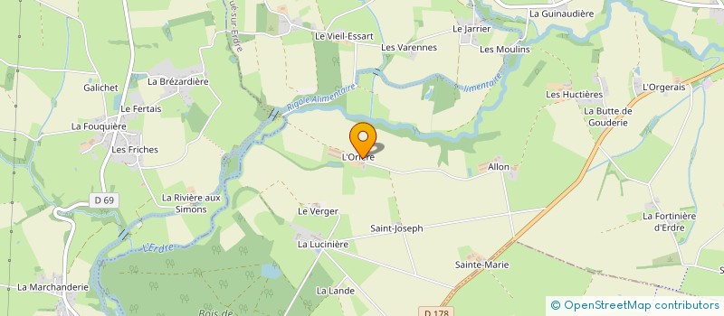 localisation de l'entreprise BLACK BEAR LODGE  LES ANGLES