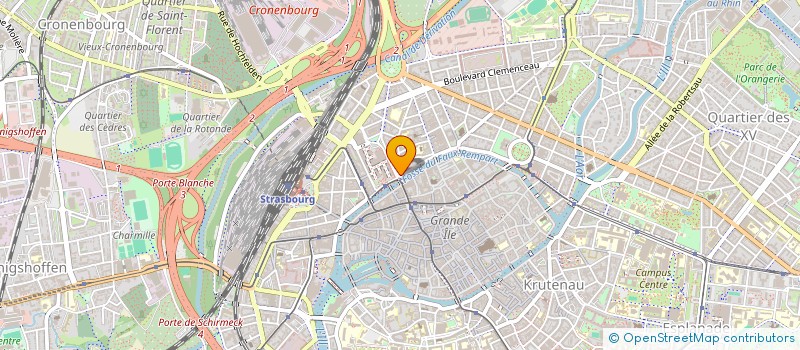 localisation de l'entreprise BLACK BEARD à STRASBOURG