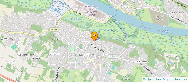 localisation de l'entreprise BLACK BEUR WHITE  LA MONTAGNE