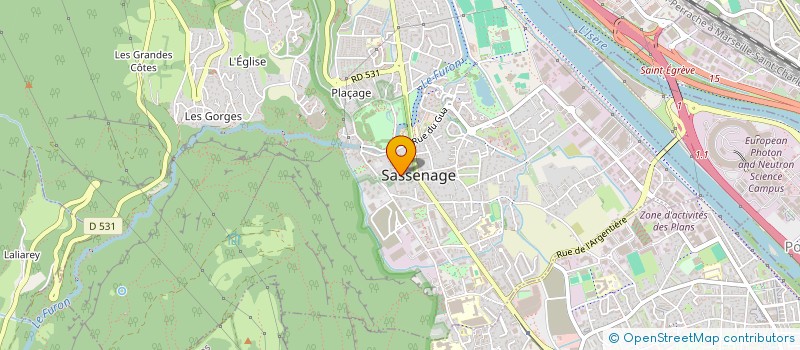 localisation de l'entreprise BLACK BIRD CREATION  VOREPPE