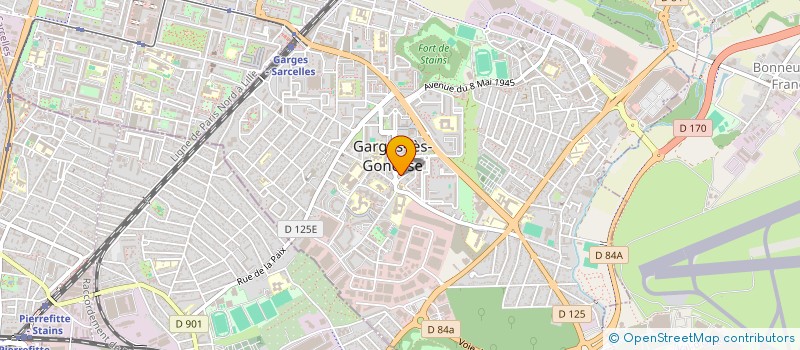 localisation de l'entreprise BLACK BIRD SECURITE PRIVEE à GARGES-LES-GONESSE