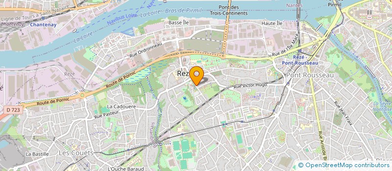 localisation de l'entreprise BLACK BOX  REZE